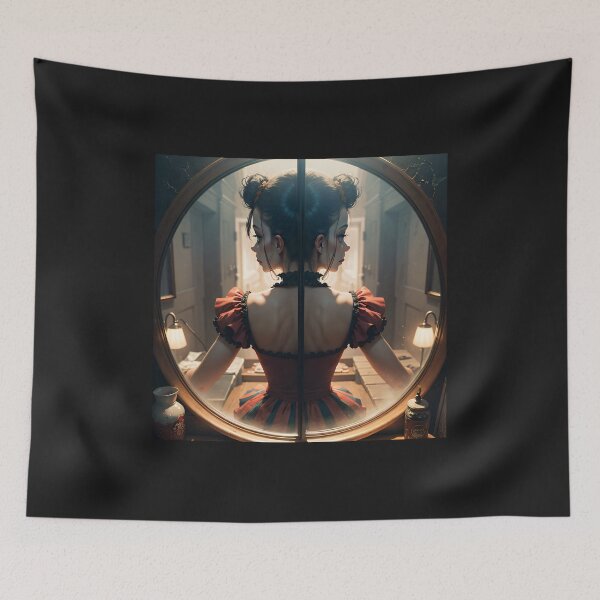 Item preview, Haunted Circus Mirror designed and sold by Shiwwa.