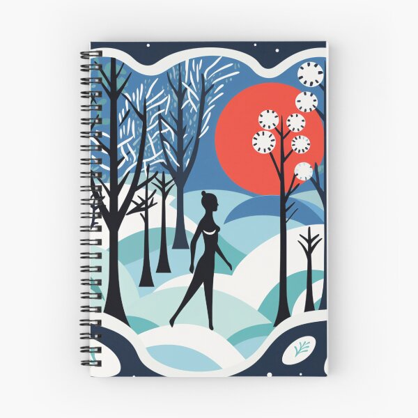 Item preview, strolling in the snow designed and sold by AI-G-I-.