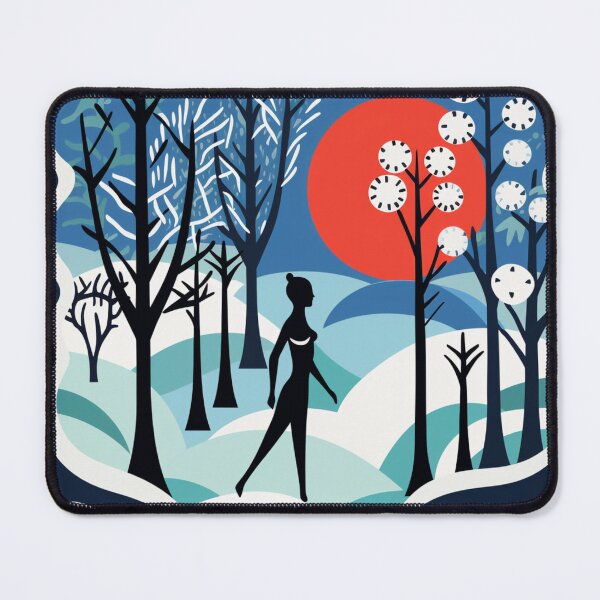 Item preview, strolling in the snow designed and sold by AI-G-I-.