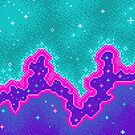 90s Pixel Galaxy by sp8cebit