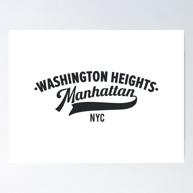 Washington Heights NYC Logo Sticker
