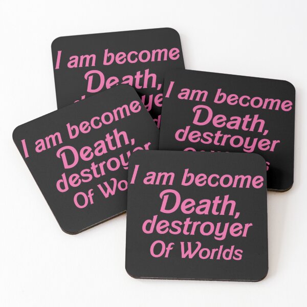 Item preview, I am become death destroyer of worlds text Design  designed and sold by Harsh  Katariya.