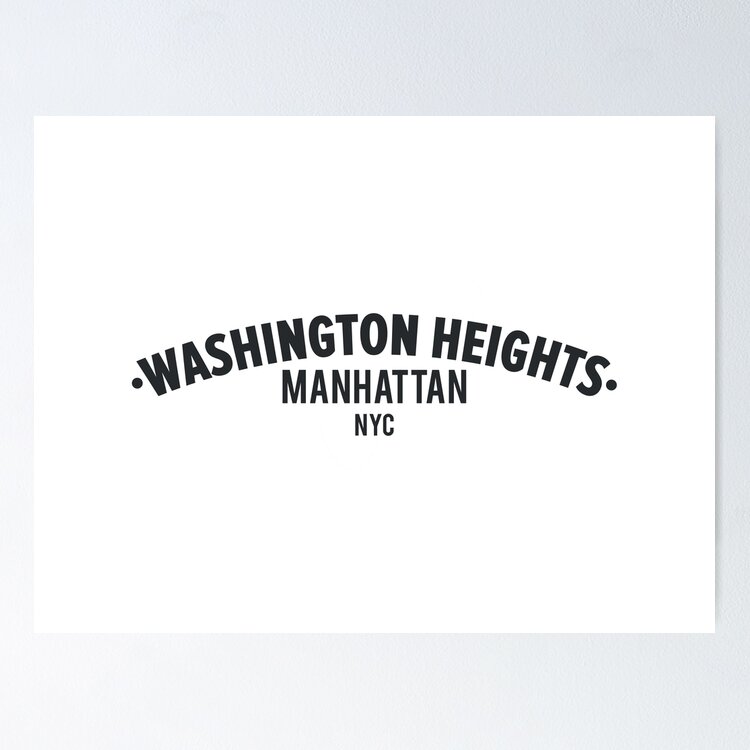 Washington Heights – NYC Neighborhood Pride Sticker