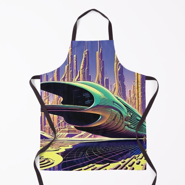 Item preview, Retro-futuristic sci-fi spaceship designed and sold by ArthurVandelay.