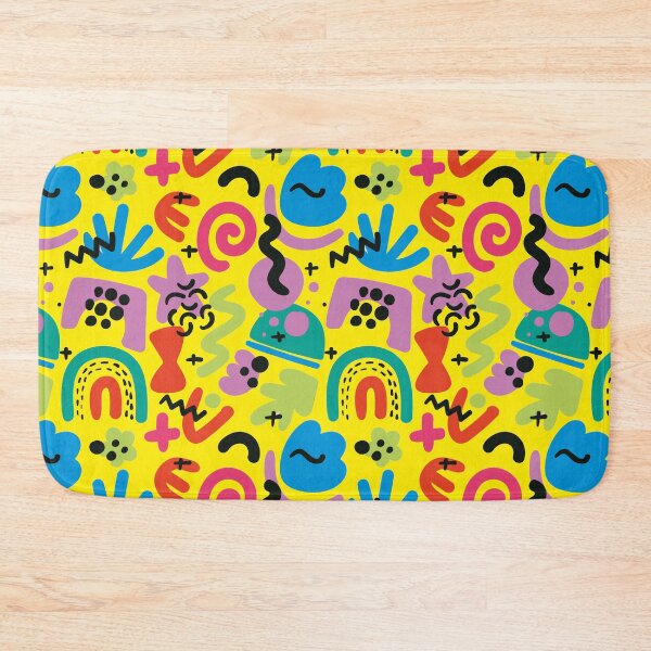 Item preview, abstract pattern, geometric shapes, wild summer designed and sold by Mauswohn.