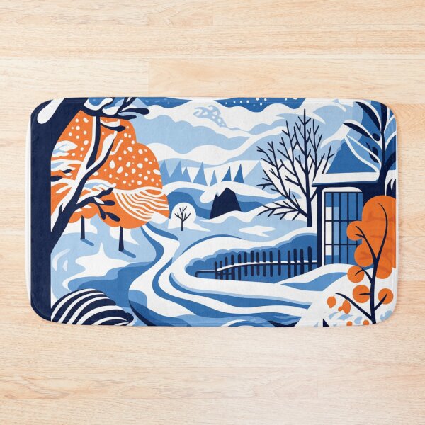 Item preview, snowy night designed and sold by AI-G-I-.