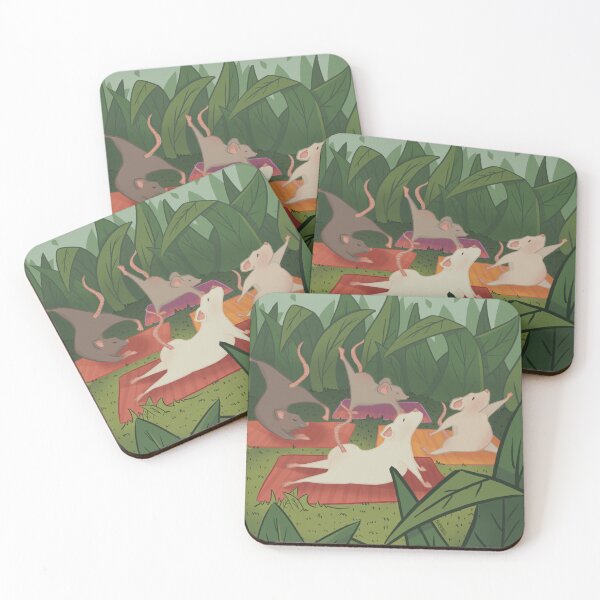 Item preview, Mice Doing Yoga designed and sold by Elenapistacho.