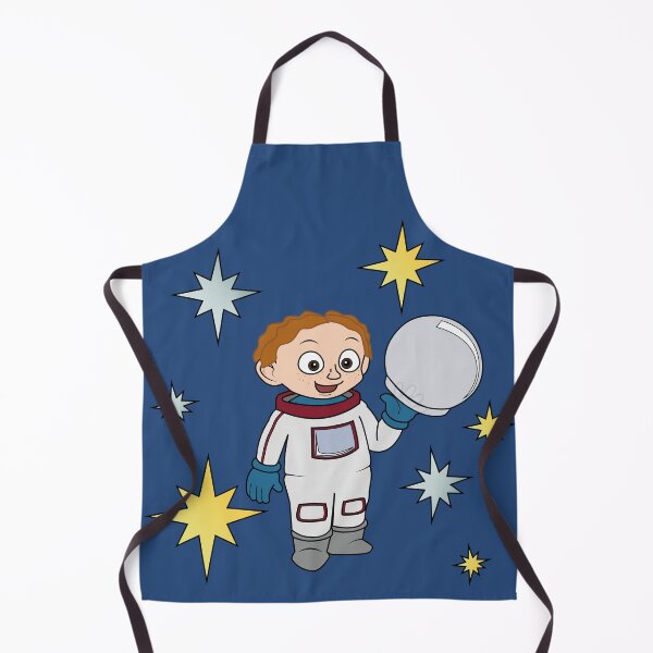 Artikelvorschau, Astronaut (mit rötlichen Haaren) und Sternen entworfen und verkauft von ThingsByNin.