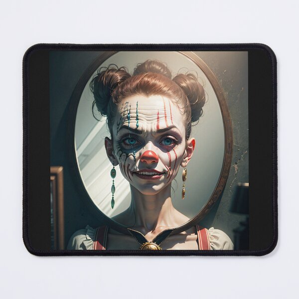Item preview, Haunted Circus Mirror designed and sold by Shiwwa.