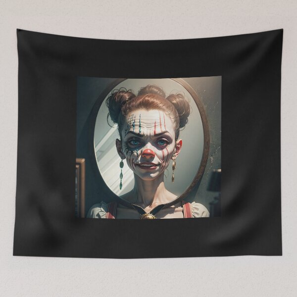Item preview, Haunted Circus Mirror designed and sold by Shiwwa.