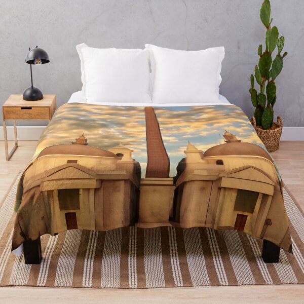 Item preview, Stylized Piazza del Popolo Rome Italy  designed and sold by Dana Roper.