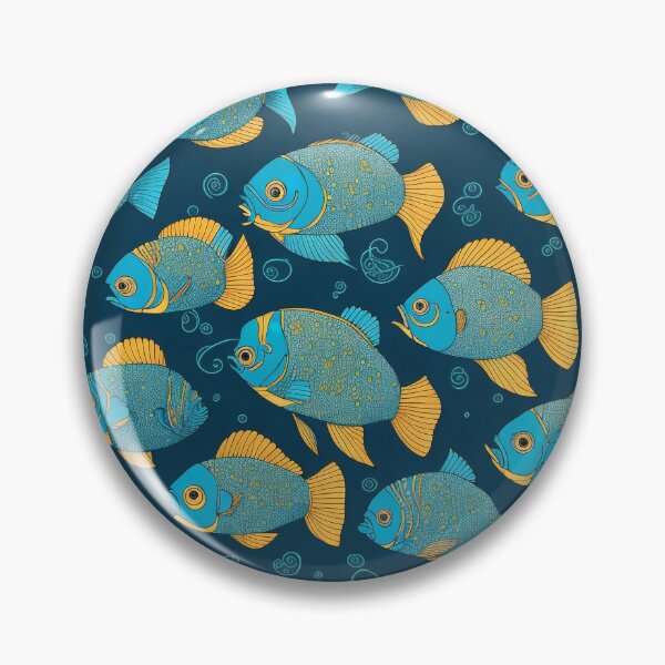Aperçu de l'œuvre Vecteur de poisson incroyable créée et vendue par CreativityCurve.