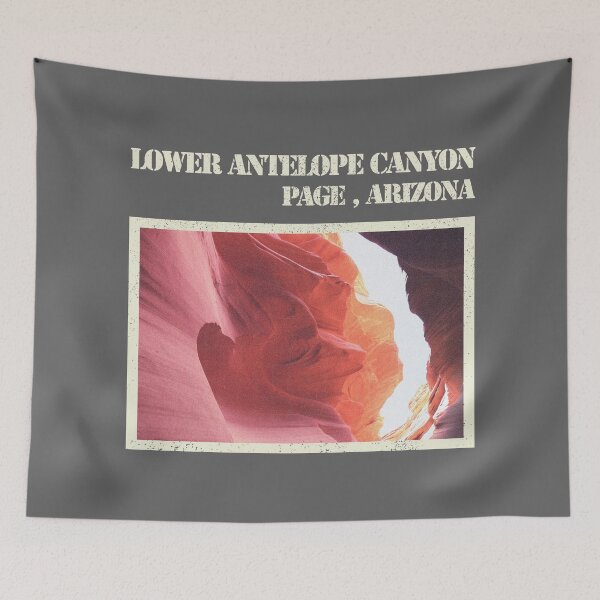 Item preview, Vintage look of Lower Antelope Canyon design , Desert symphony , vacation mode designed and sold by TheBlackCircle.