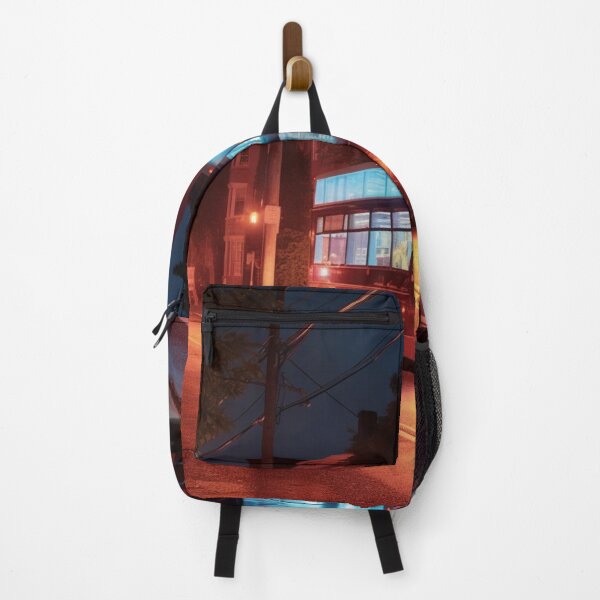 Item preview, A bus stopped at night designed and sold by isBotStore.