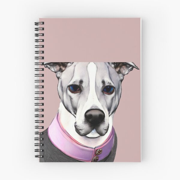 Item preview, Dog, elegant Pit bull , blue eyes designed and sold by Arte-Vivo.