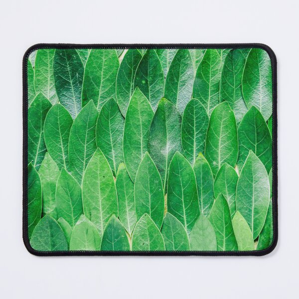 Item preview, Green Bamboo Leaves Unique Pattern designed and sold by covid50.