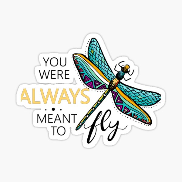 Dragonfly To Stickers for Sale