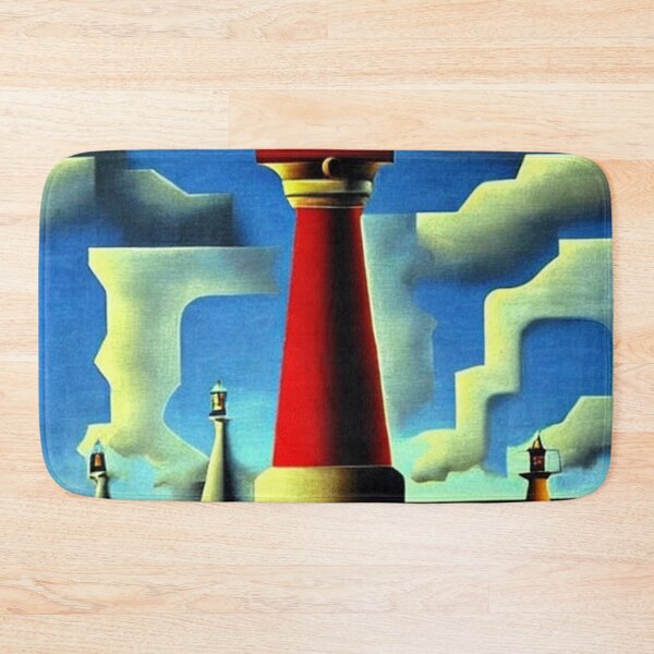 Item preview, Lighthouses and clouds designed and sold by George Hutton Hunter.