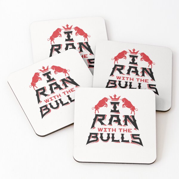 Item preview, I Ran with the Bulls Souvenir designed and sold by jaygo.