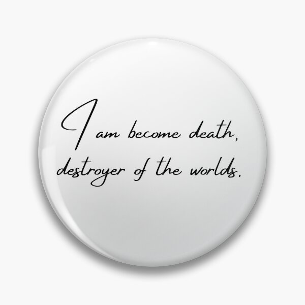 Item preview, I am become death designed and sold by designbyangelic.