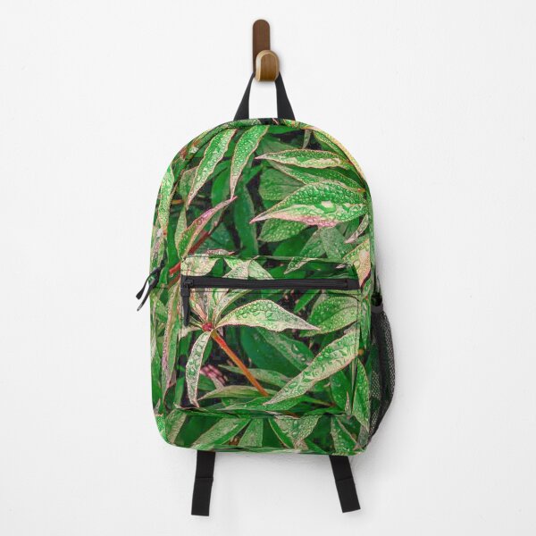 Item preview, Green Bamboo Leaves Unique Pattern designed and sold by covid50.