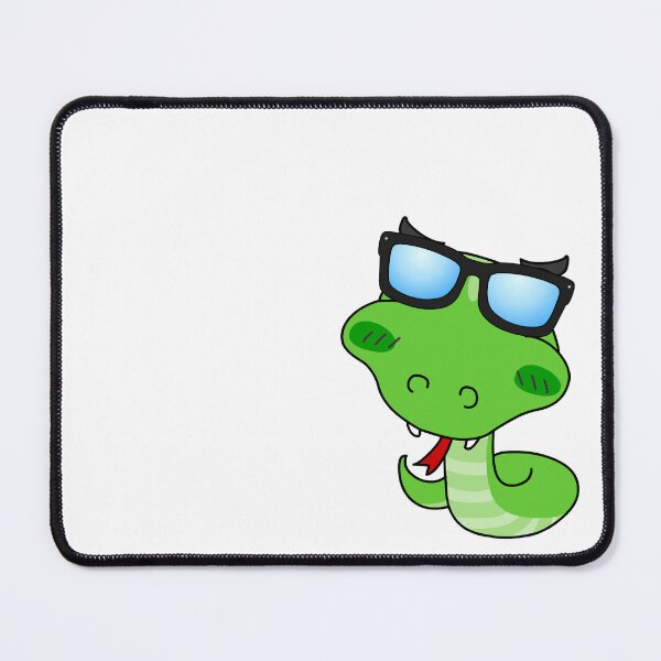 Item preview, Hipster Green Snake designed and sold by EzezFolio.