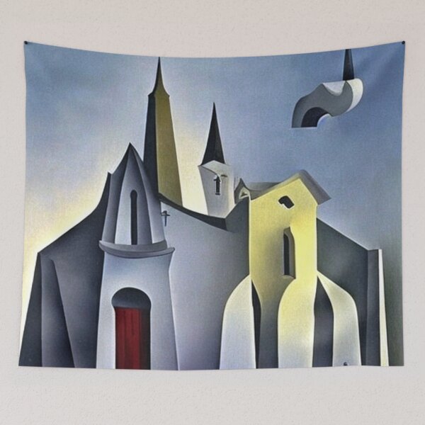 Item preview, Mist over Nordic Cathedral designed and sold by George Hutton Hunter.
