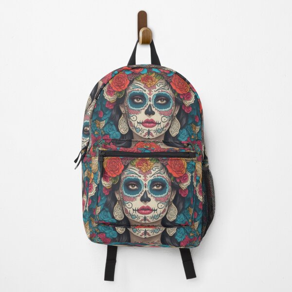 Item preview, Dia De Los Muertos Feminine Portrait designed and sold by SoccaTamam.