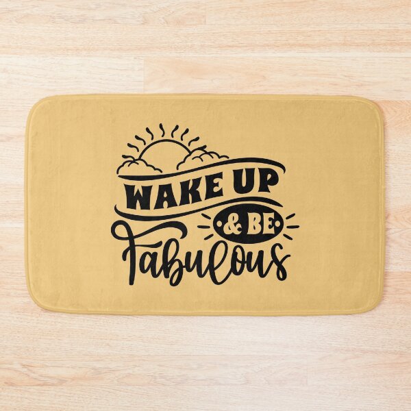 Item preview, Wake Up & Be Fabulous designed and sold by Giro-design.