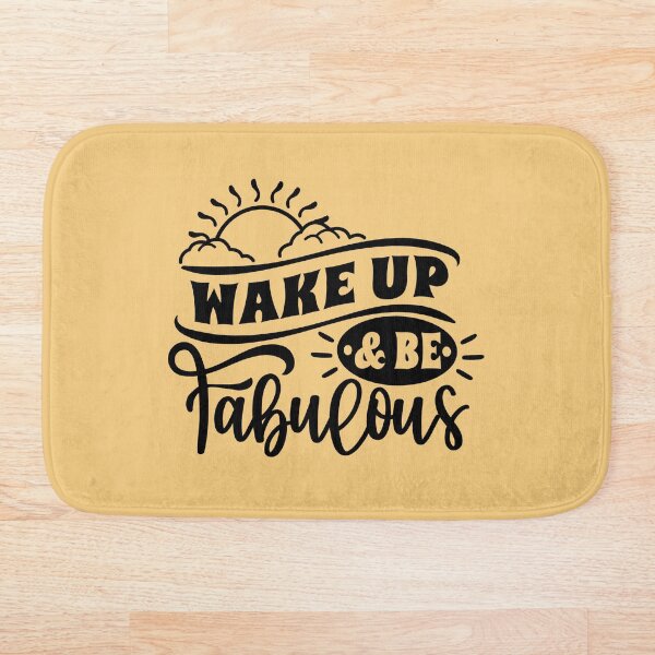 Item preview, Wake Up & Be Fabulous designed and sold by Giro-design.