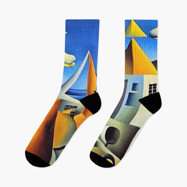 Item preview, Village by the sea designed and sold by George Hutton Hunter.