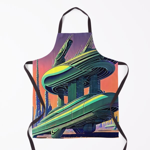 Item preview, Retro-futuristic sci-fi spaceship designed and sold by ArthurVandelay.