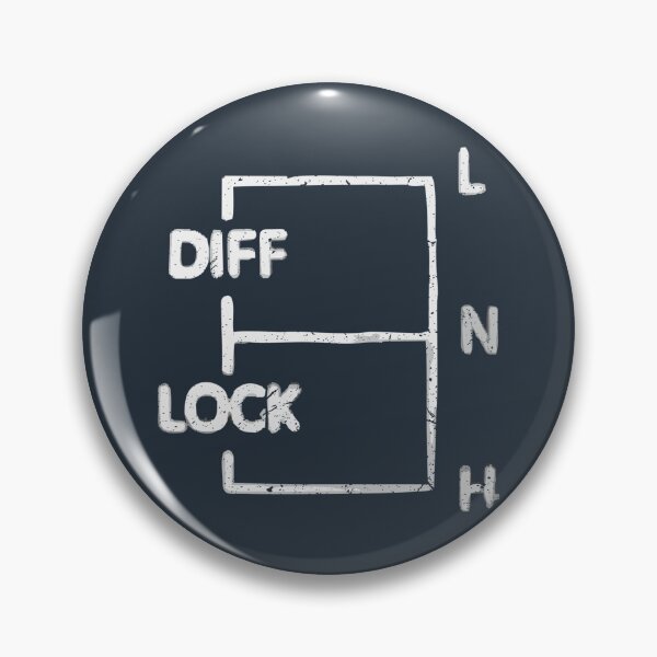 Item preview, Diff Lock - white designed and sold by NorthAngle.