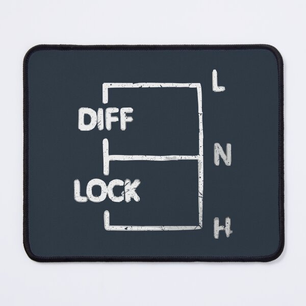 Item preview, Diff Lock - white designed and sold by NorthAngle.