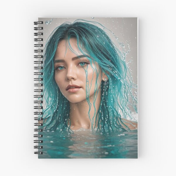 Item preview, Turquoise Water Girl - Cool Art designed and sold by joejiing.