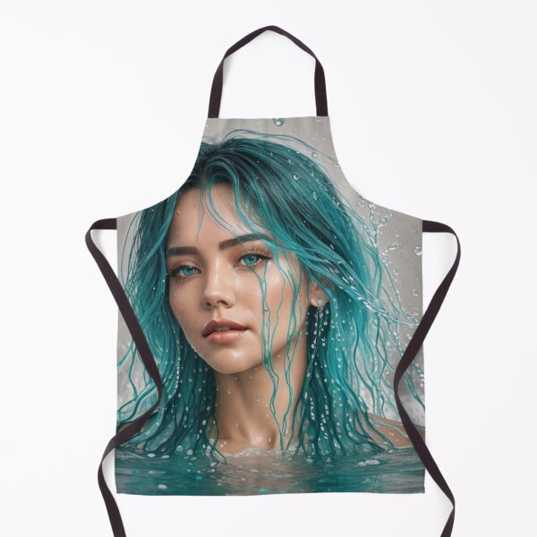 Item preview, Turquoise Water Girl - Cool Art designed and sold by joejiing.