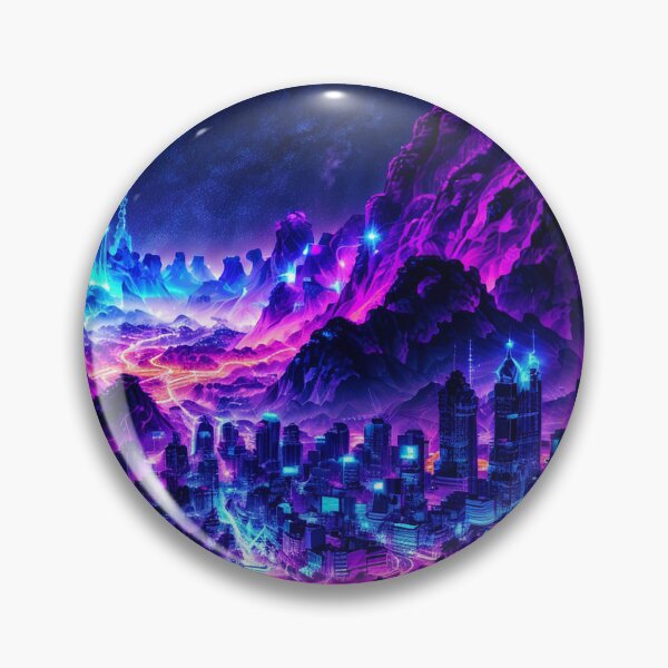 Item preview, Neon Light Modern City! designed and sold by seunghus.