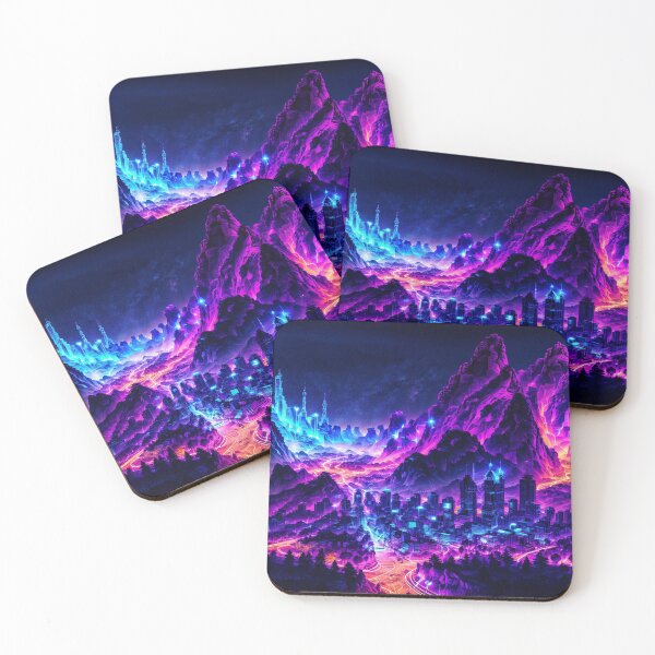 Item preview, Neon Light Modern City! designed and sold by seunghus.