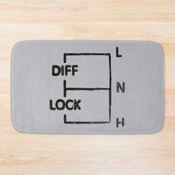Item preview, Diff Lock - black designed and sold by NorthAngle.
