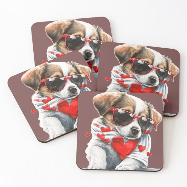 Item preview, "Puppylicious Love: A Cute Puppy" designed and sold by Art-Vortex-fr.