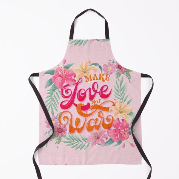 Item preview, make love not war. designed and sold by Sandra Brezina.