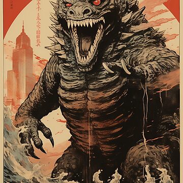 Vintage Kaiju Unleashed: Gigantic Japanese Monster