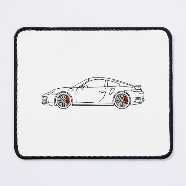 Item preview, porsche 911 cartoon designed and sold by Exhaustive.