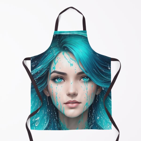 Item preview, Turquoise Water Girl - Cool Art designed and sold by joejiing.