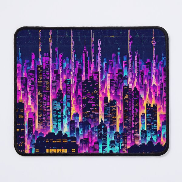 Item preview, Neon Light Modern City! designed and sold by seunghus.