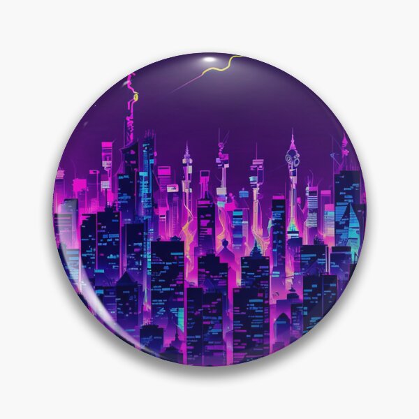 Item preview, Neon Light Modern City! designed and sold by seunghus.