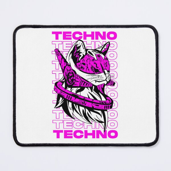 Item preview, Techno Cat designed and sold by Felix Toth.