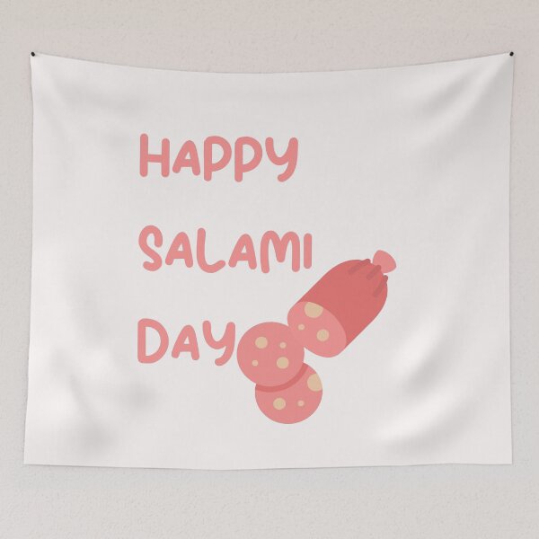 Item preview, Happy salami day designed and sold by Simo0455.