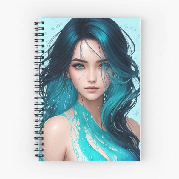 Item preview, Turquoise Water Girl - Cool Art designed and sold by joejiing.