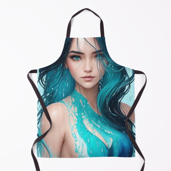 Item preview, Turquoise Water Girl - Cool Art designed and sold by joejiing.